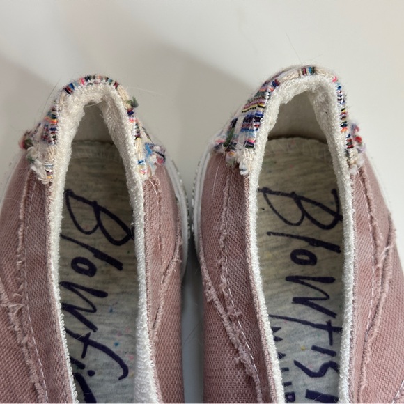 Blowfish Malibu Pink Multicolor Patchwork Canvas Sneakers - Picture 7 of 10